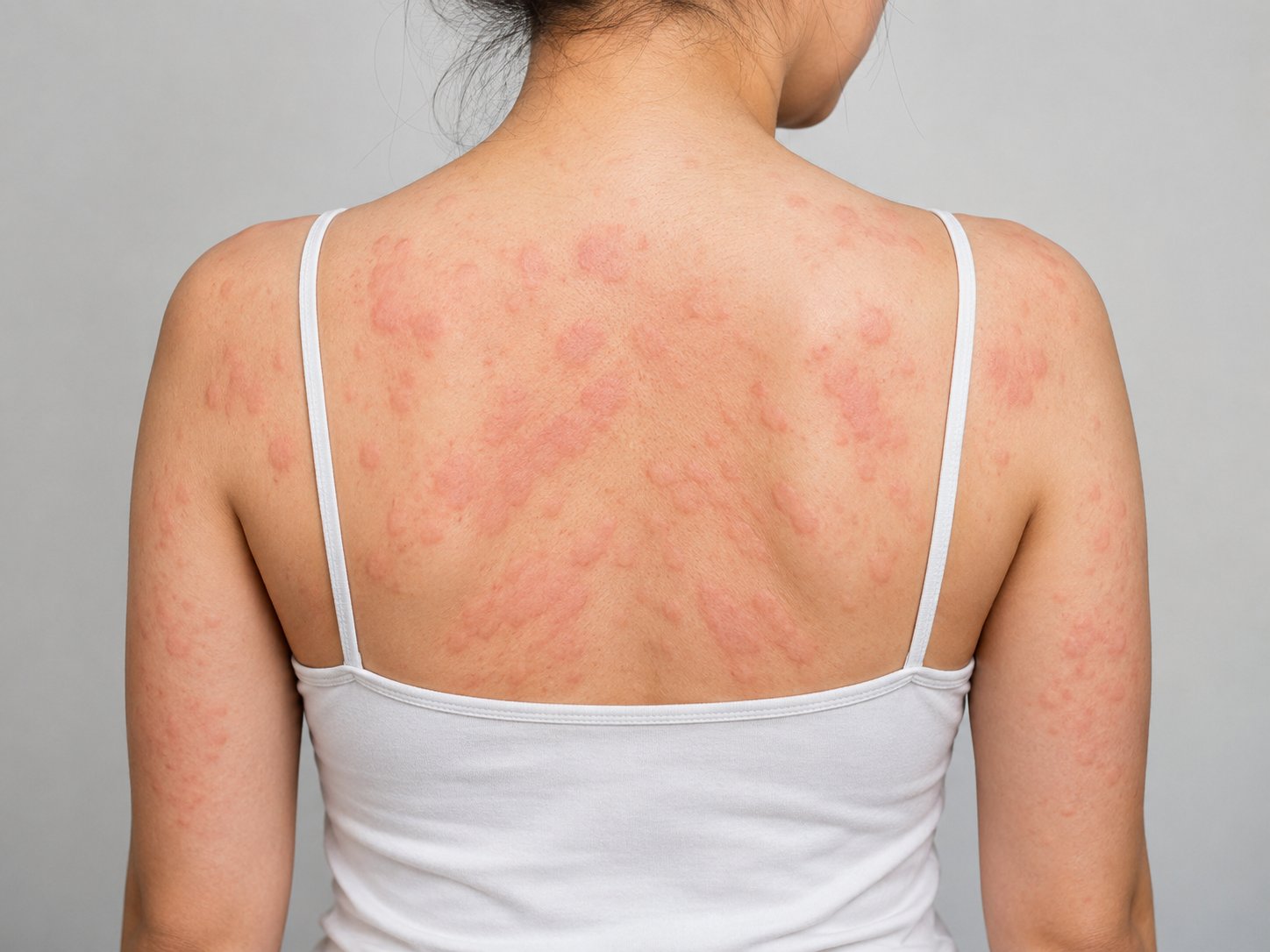Clear skin — after treatment
